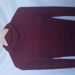 Treasure & Bond maroon turtle neck sweater